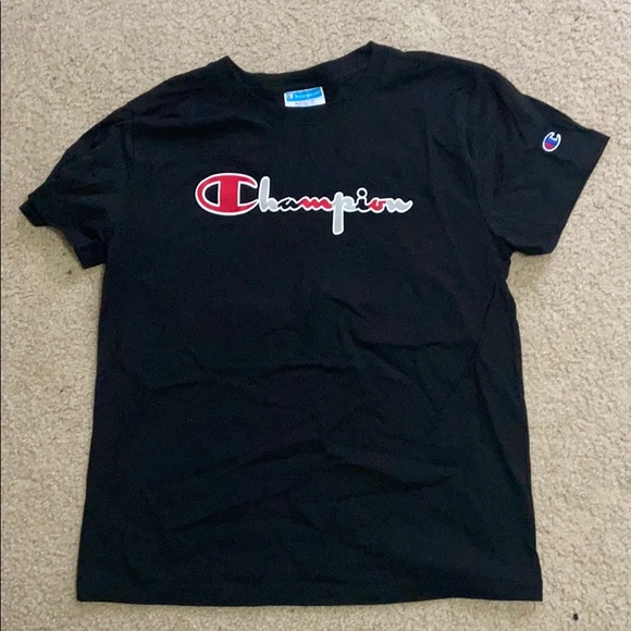 Champion Tops - WOMENS CHAMPION LOGO TEE SHIRT